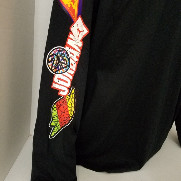 Air Jordan Photo Repeat Long Sleeve T-Shirt. Mens - Picture 7 of 9